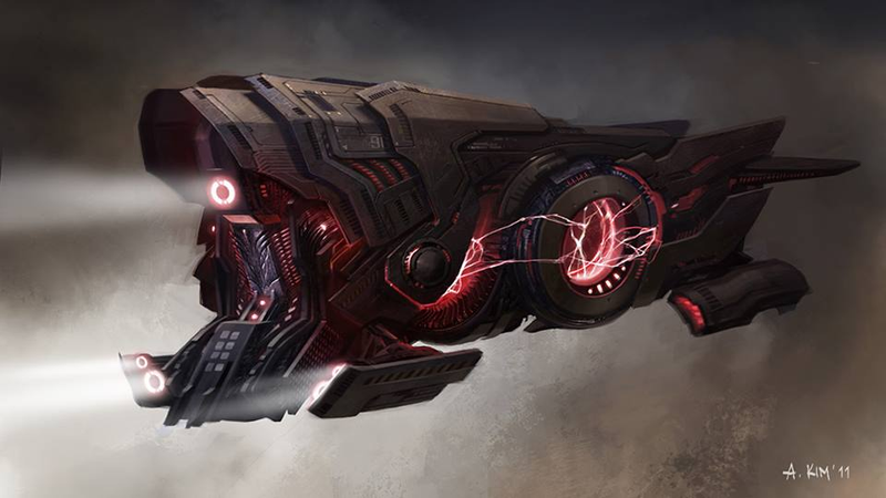 Illustration for article titled New Concept Art Shows the Dark Beauty of the Marvel Universe